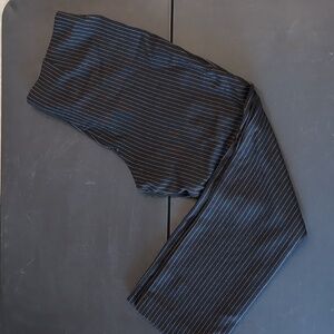 Chico's straight leg pinstripe dress pants